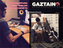 Tablet Screenshot of gaztain.com